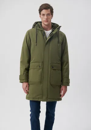 Hooded Green Jacket