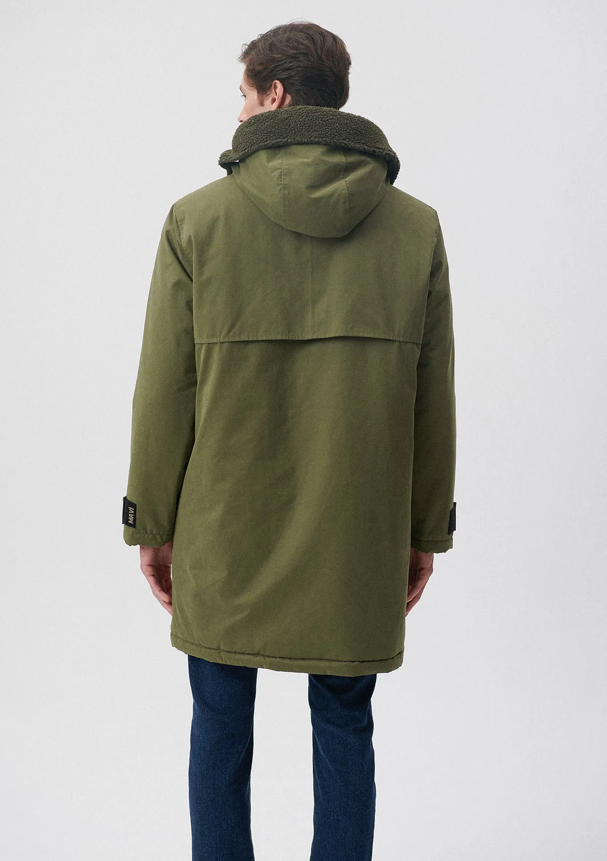 Hooded Green Jacket