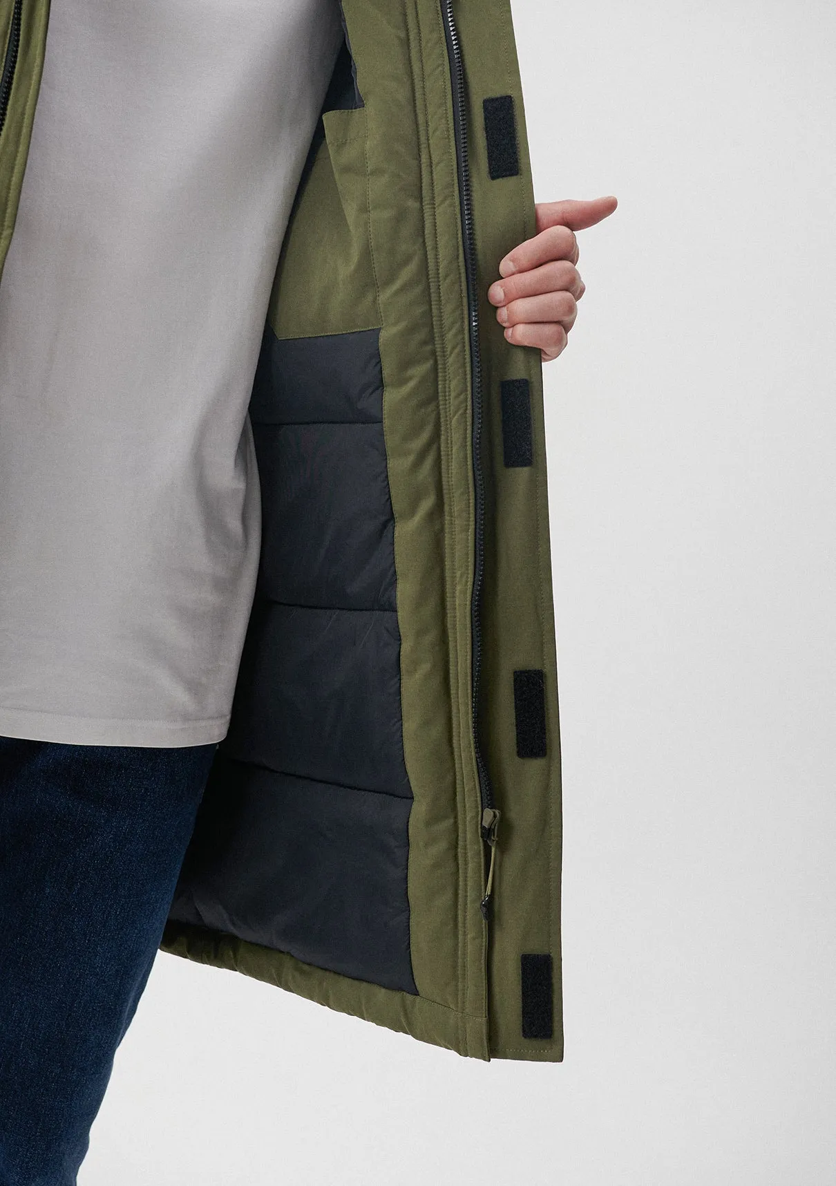 Hooded Green Jacket