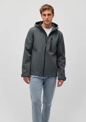 Hooded Green Jacket