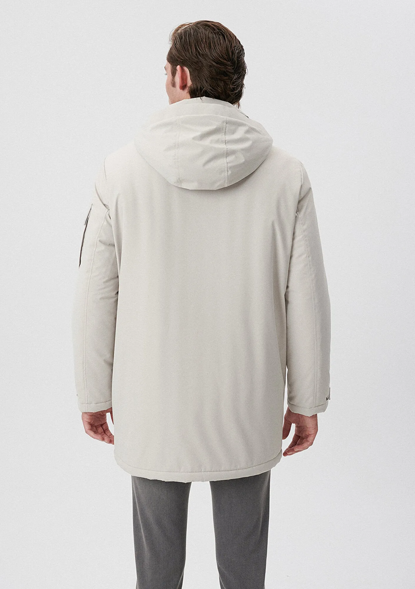 Hooded Grey Jacket