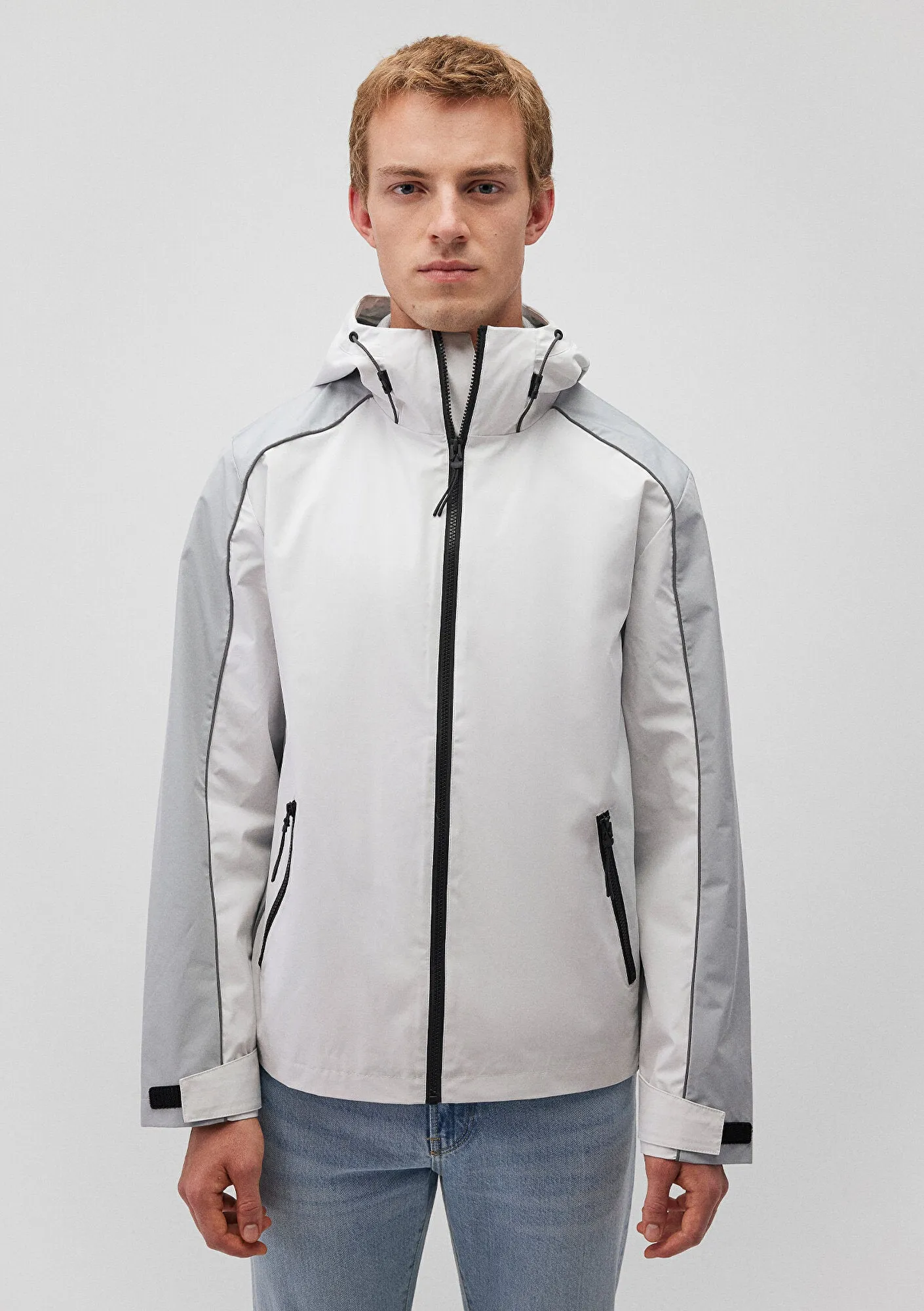 Hooded Grey Jacket