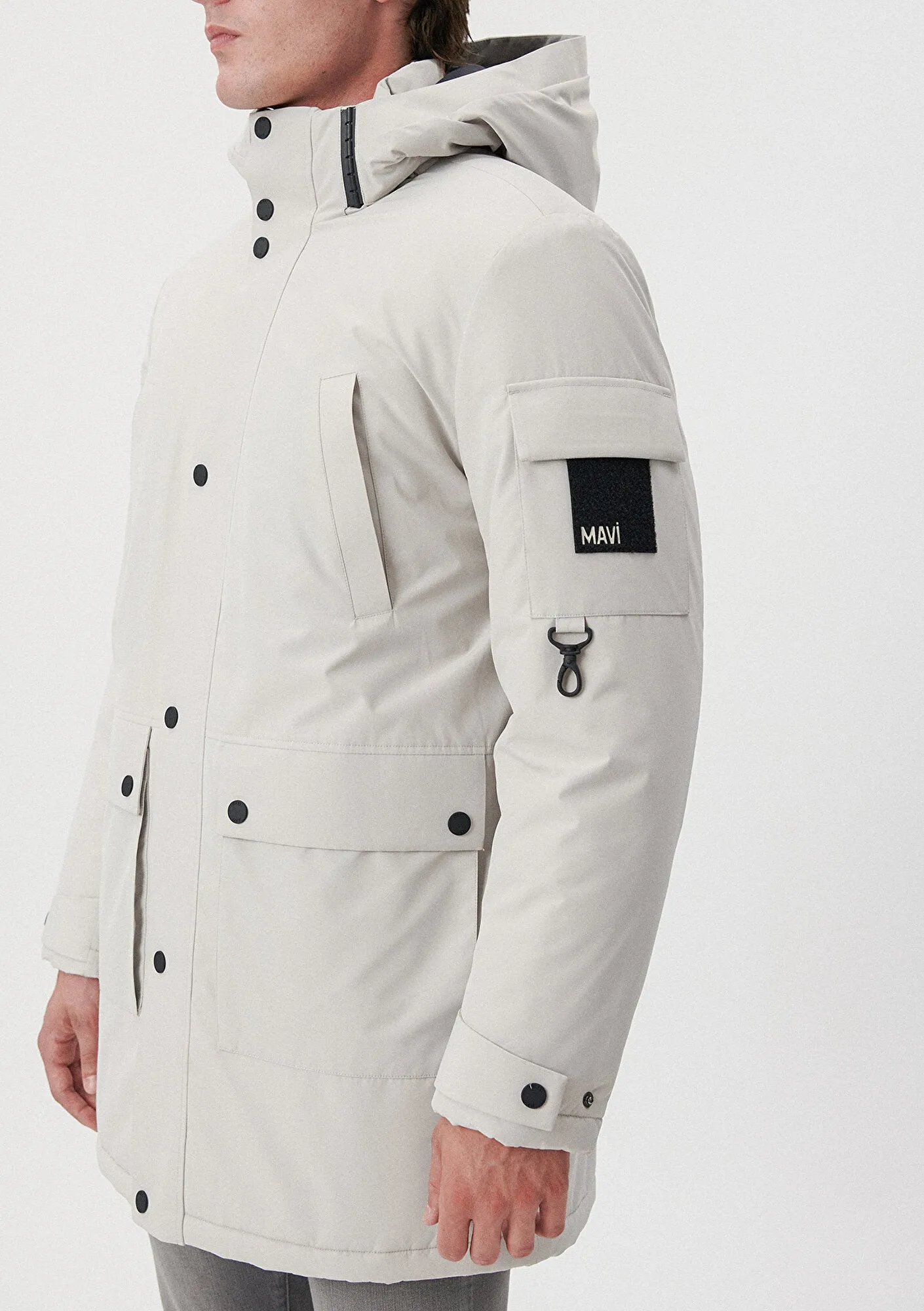 Hooded Grey Jacket