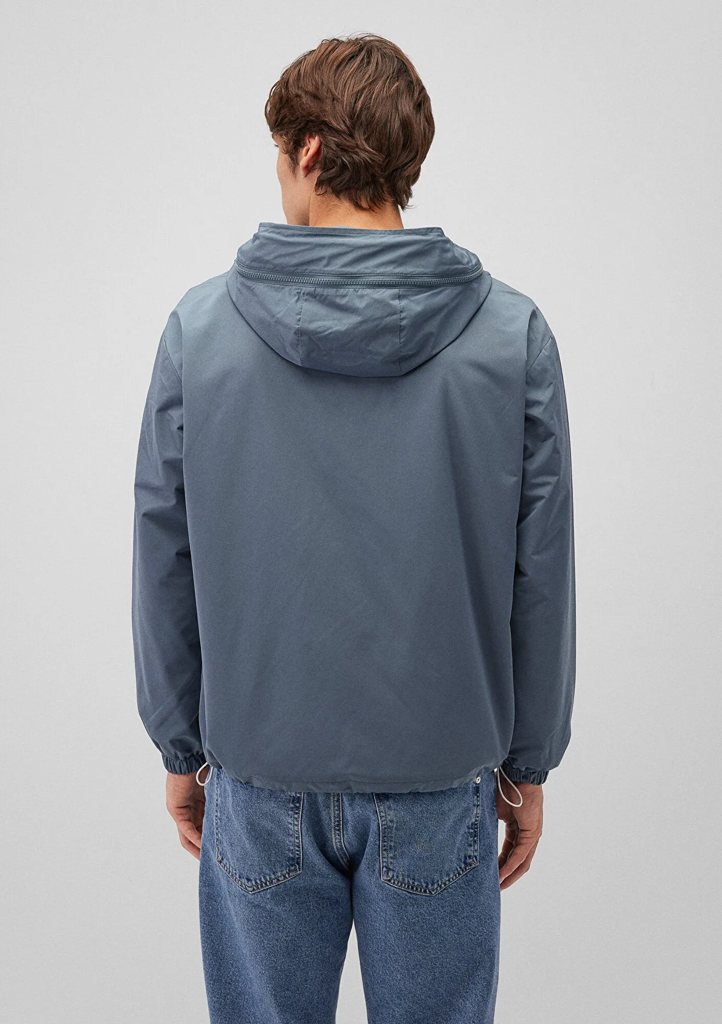 Hooded Grey Jacket