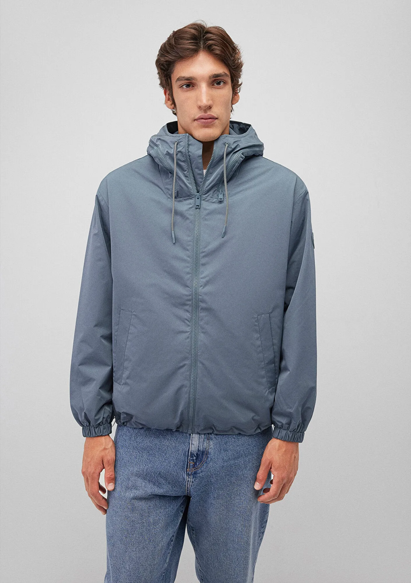 Hooded Grey Jacket