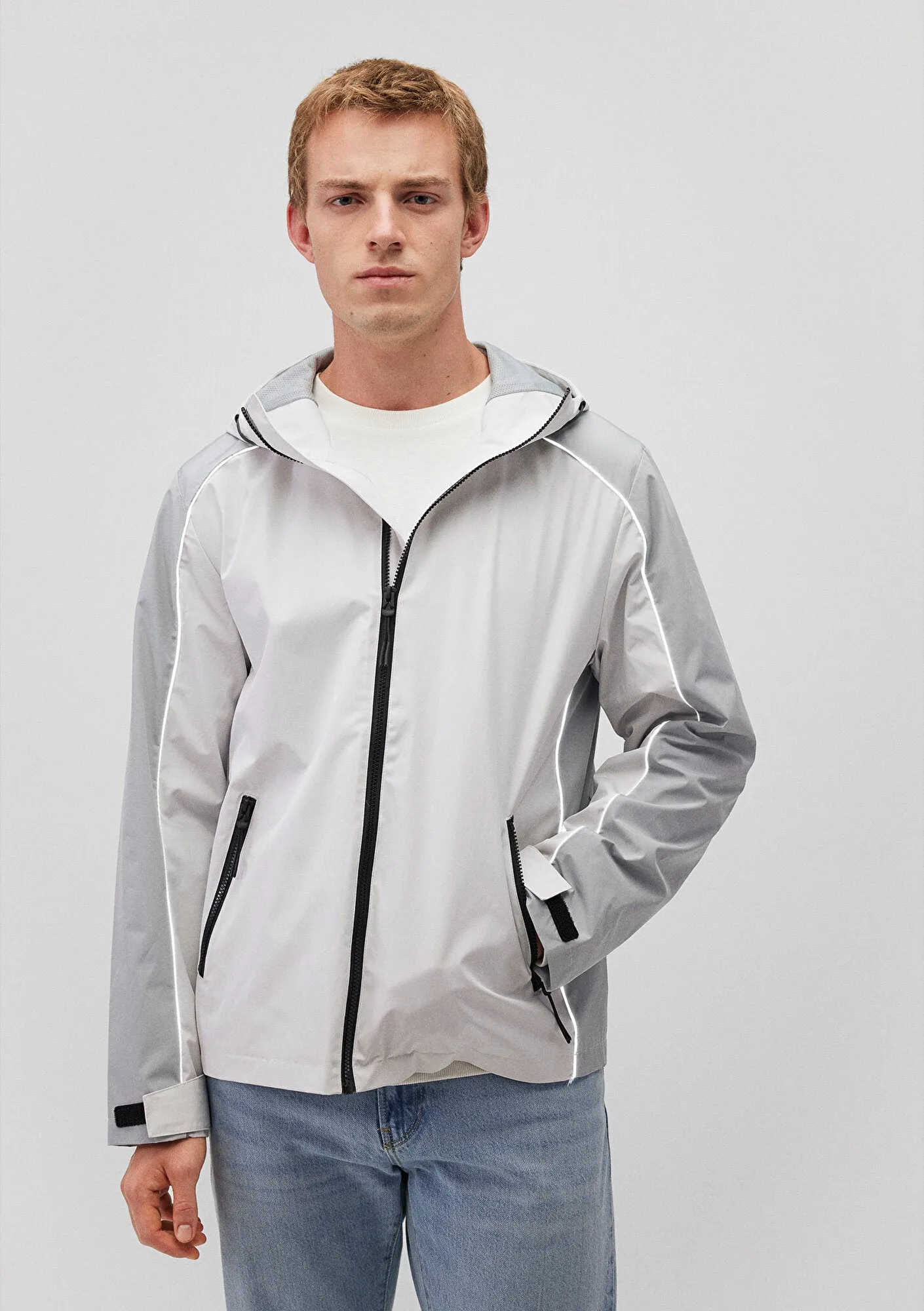 Hooded Grey Jacket