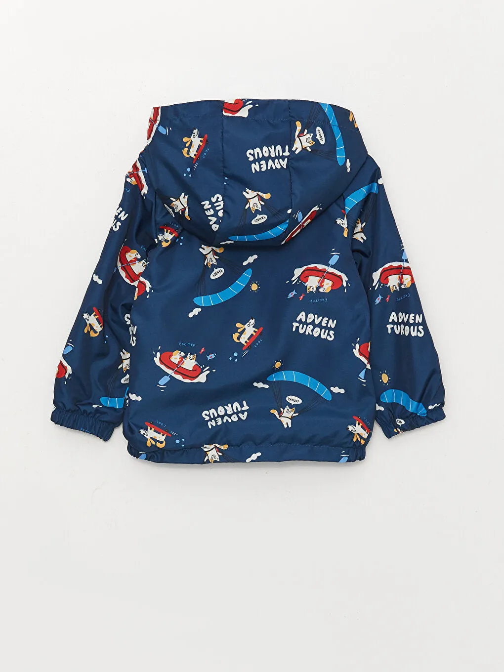 Hooded Long Sleeve Baby Boy Raincoat