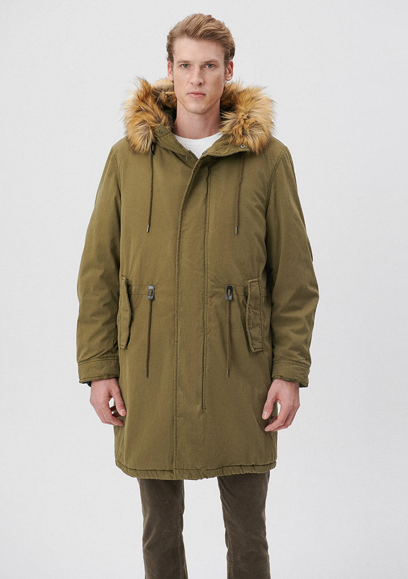 Hooded Military Jacket