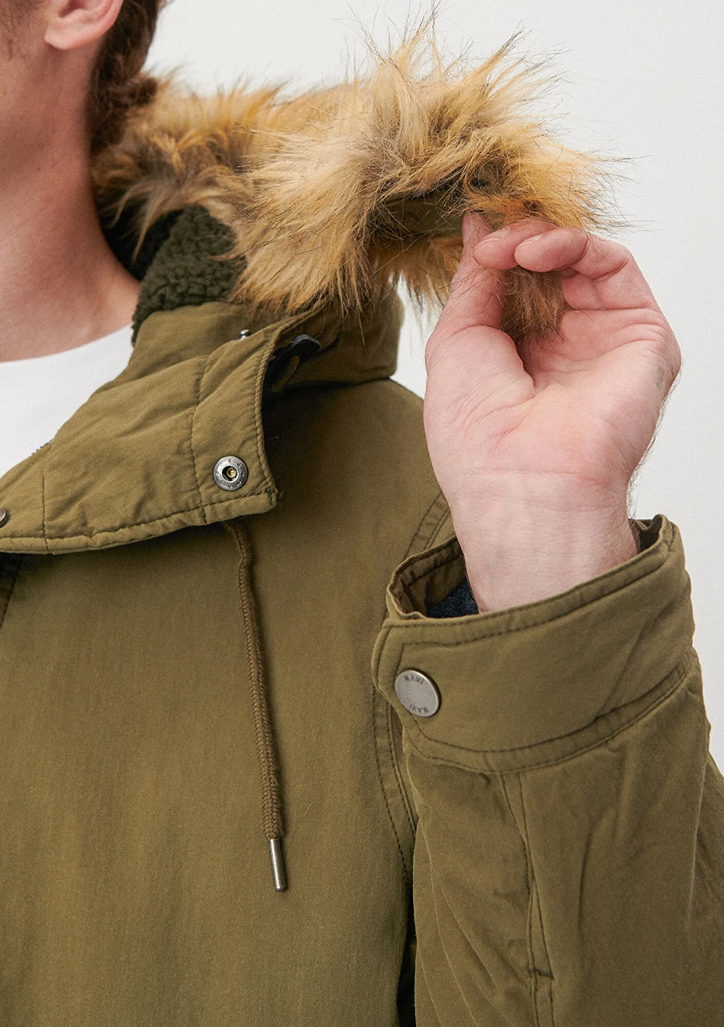 Hooded Military Jacket