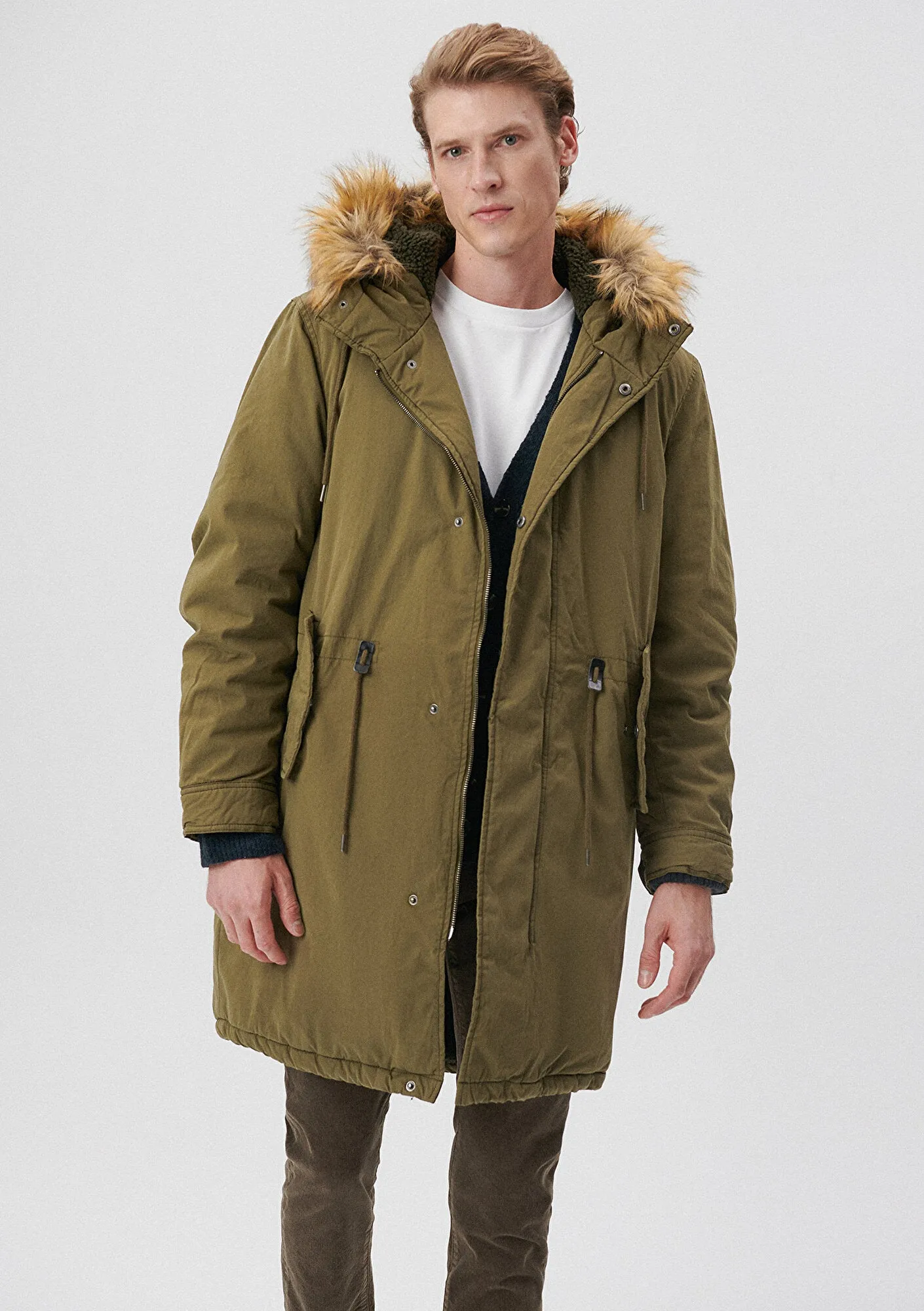 Hooded Military Jacket