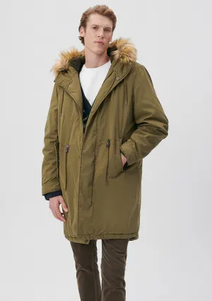 Hooded Military Jacket