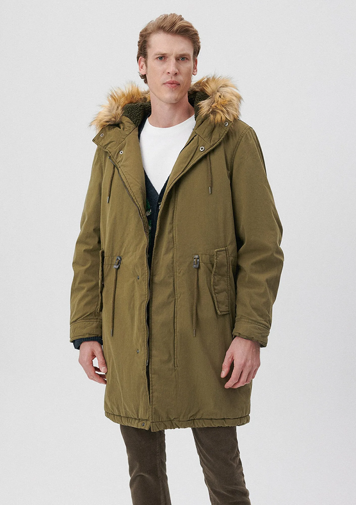 Hooded Military Jacket