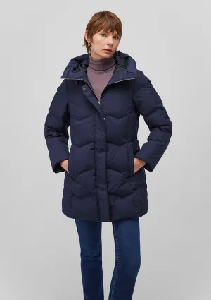 Hooded Navy Jacket