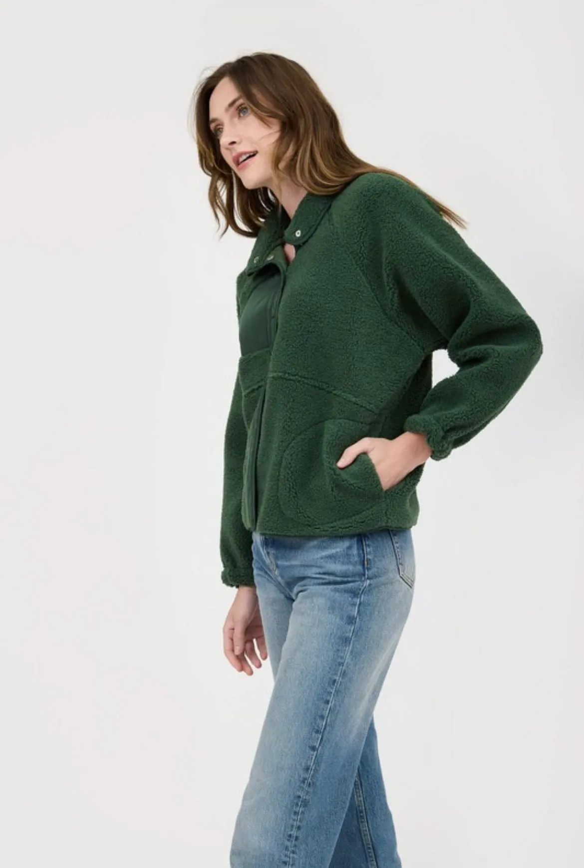 Hunter Green Fleece