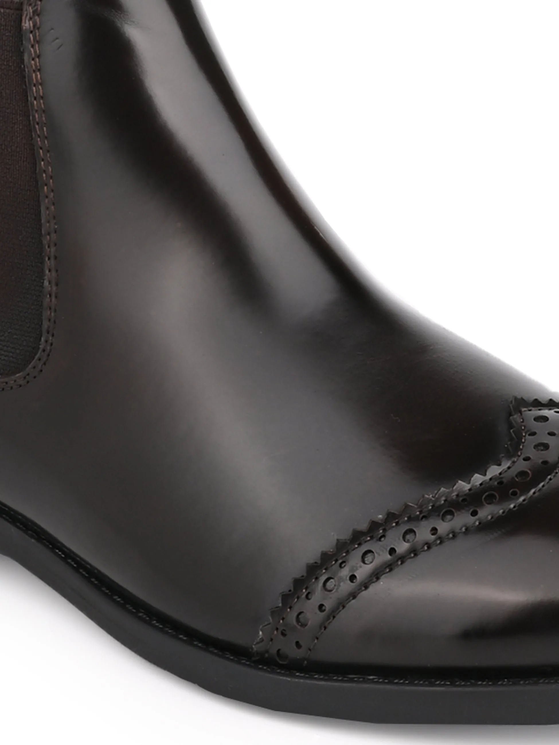 Hydes N Hues Men Brown Semi-Formal Boots