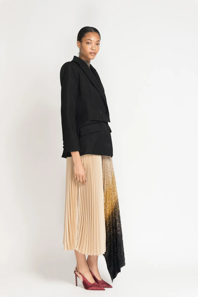 Kala Double Breasted Wool Blazer
