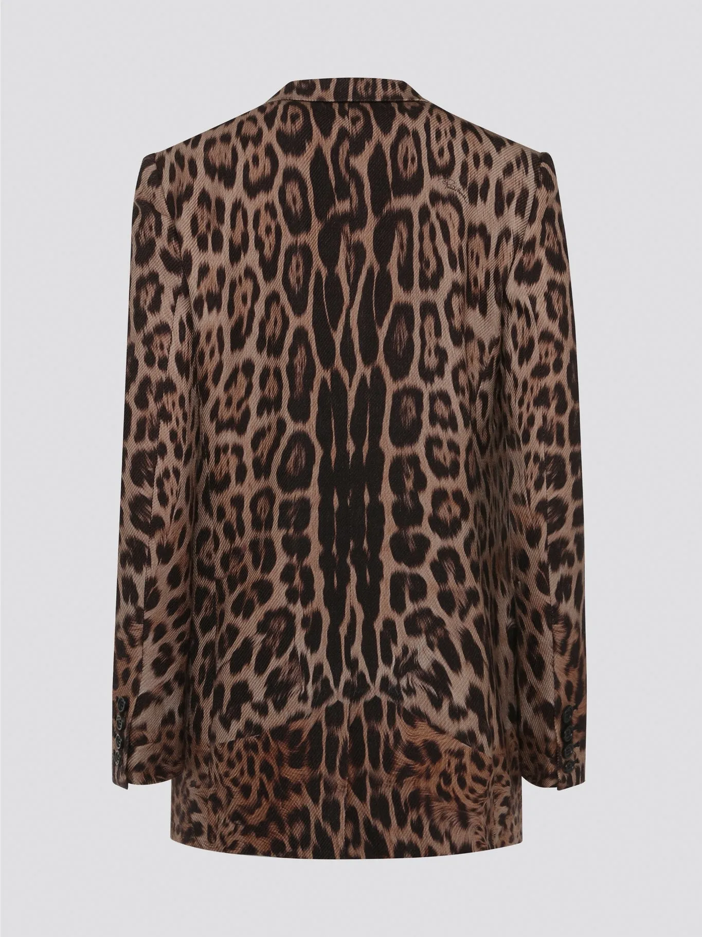 Leopard Print Blazer