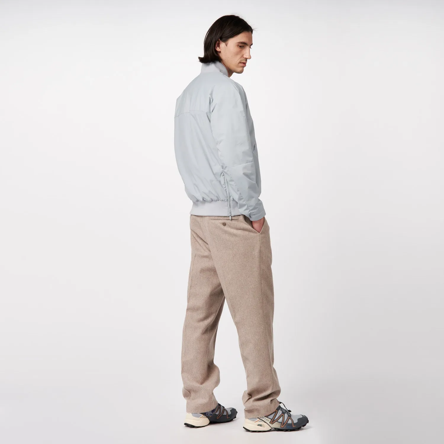 Light Bomber Jacket - Iced Grey (Unisex)