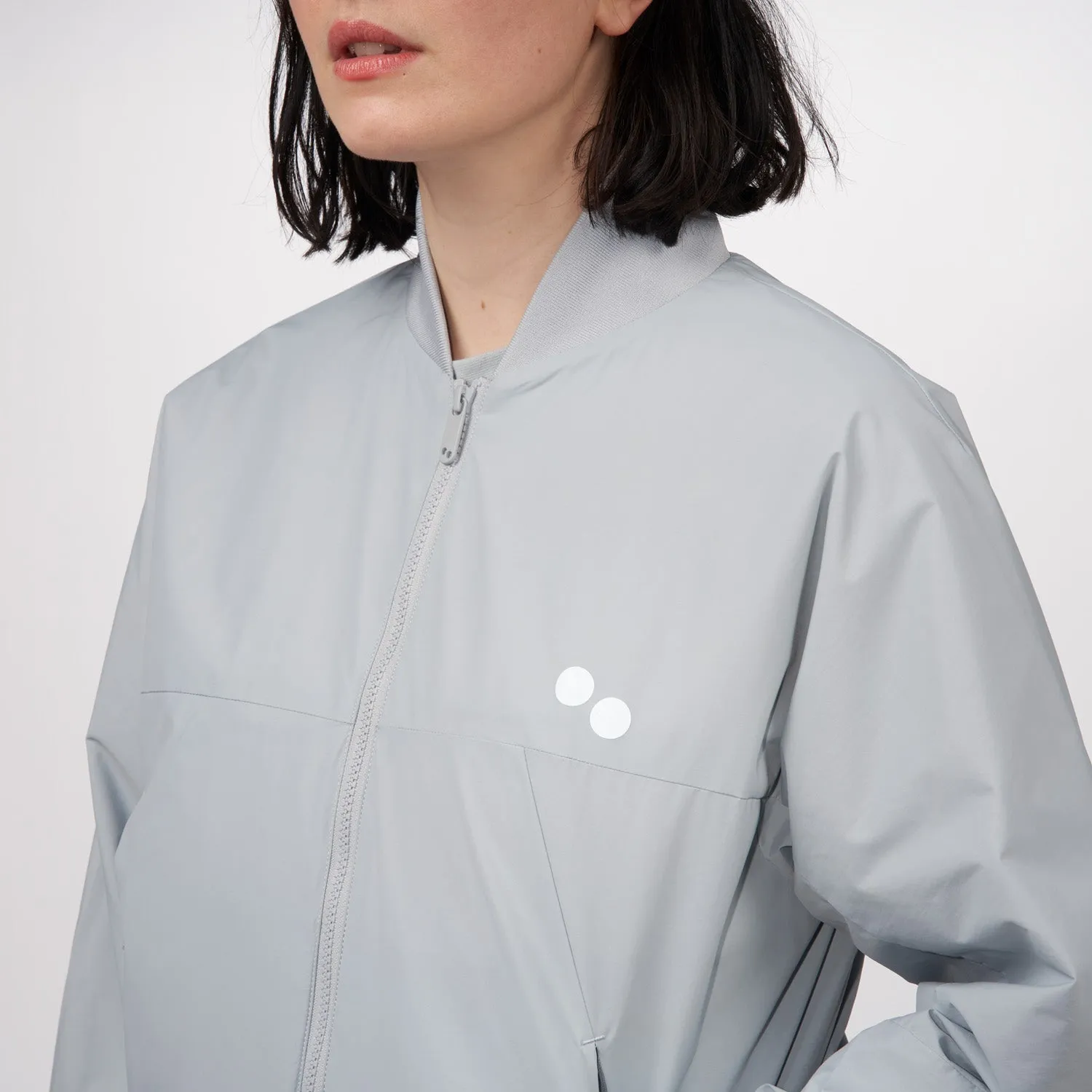 Light Bomber Jacket - Iced Grey (Unisex)