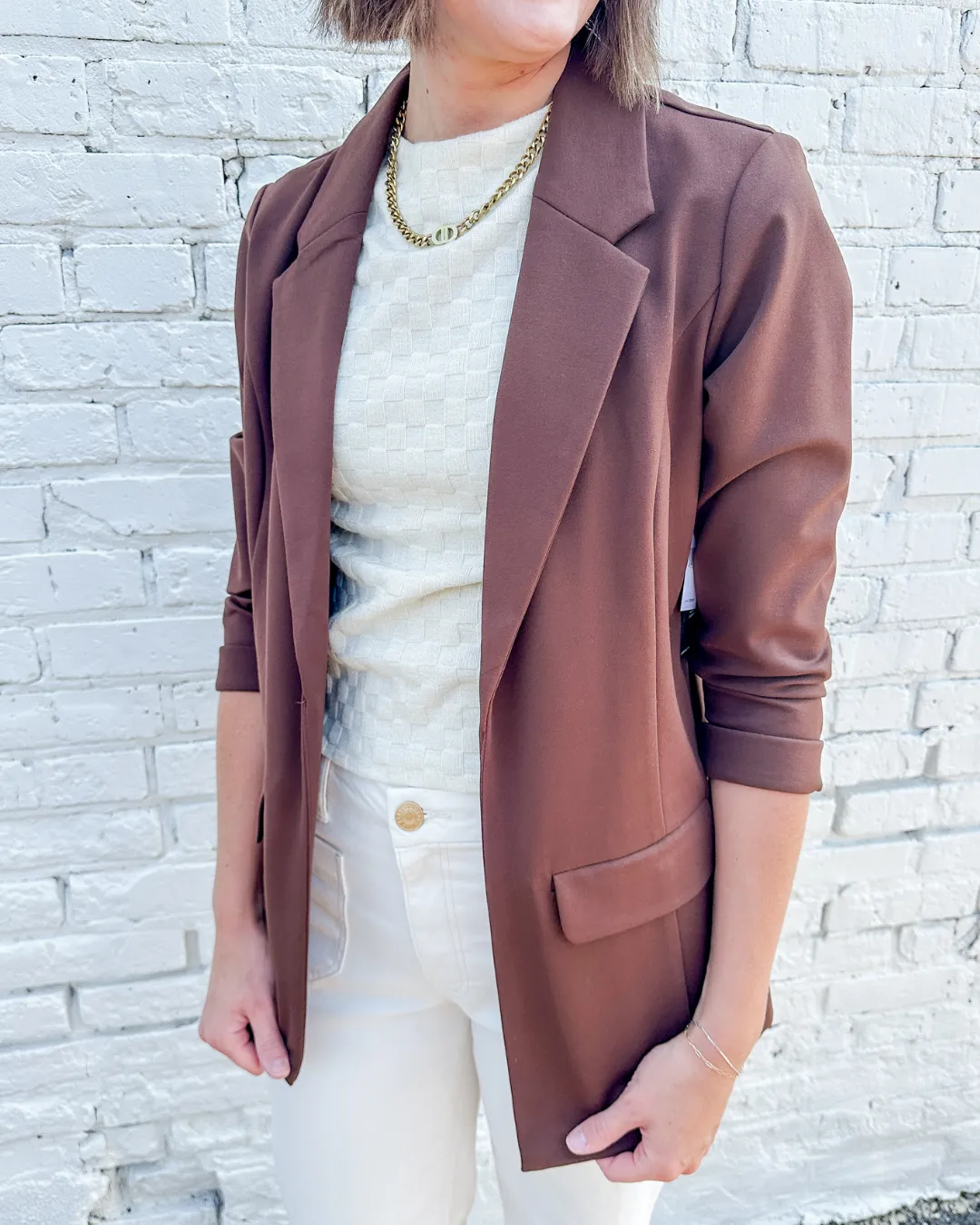 LIVERPOOL Boyfriend Blazer with Princess Darts