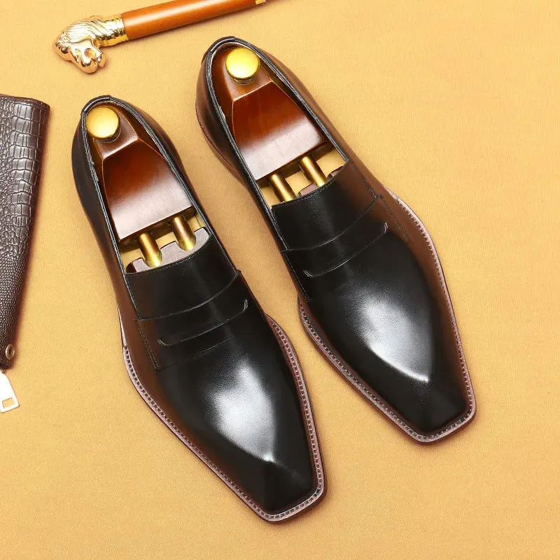 Luxus Italienische Herren Lederschuhe