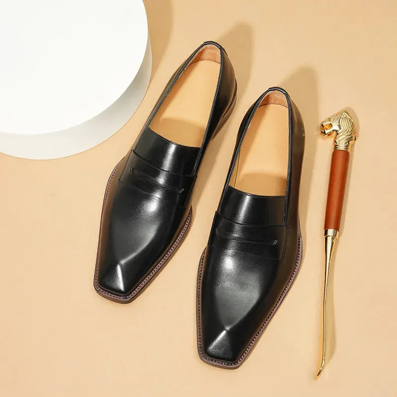 Luxus Italienische Herren Lederschuhe