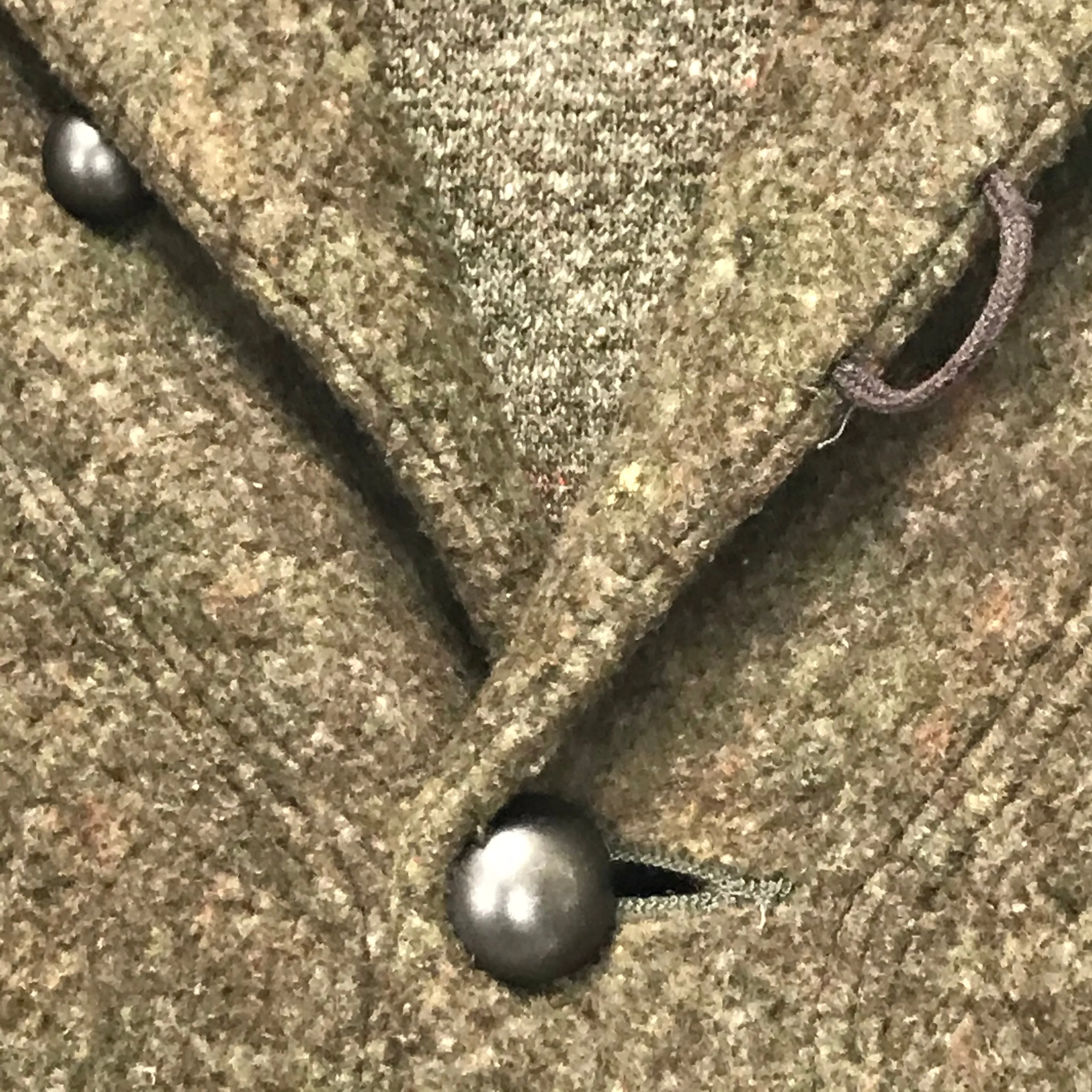 [M] Kapital Fleece Button Front Coat Brown