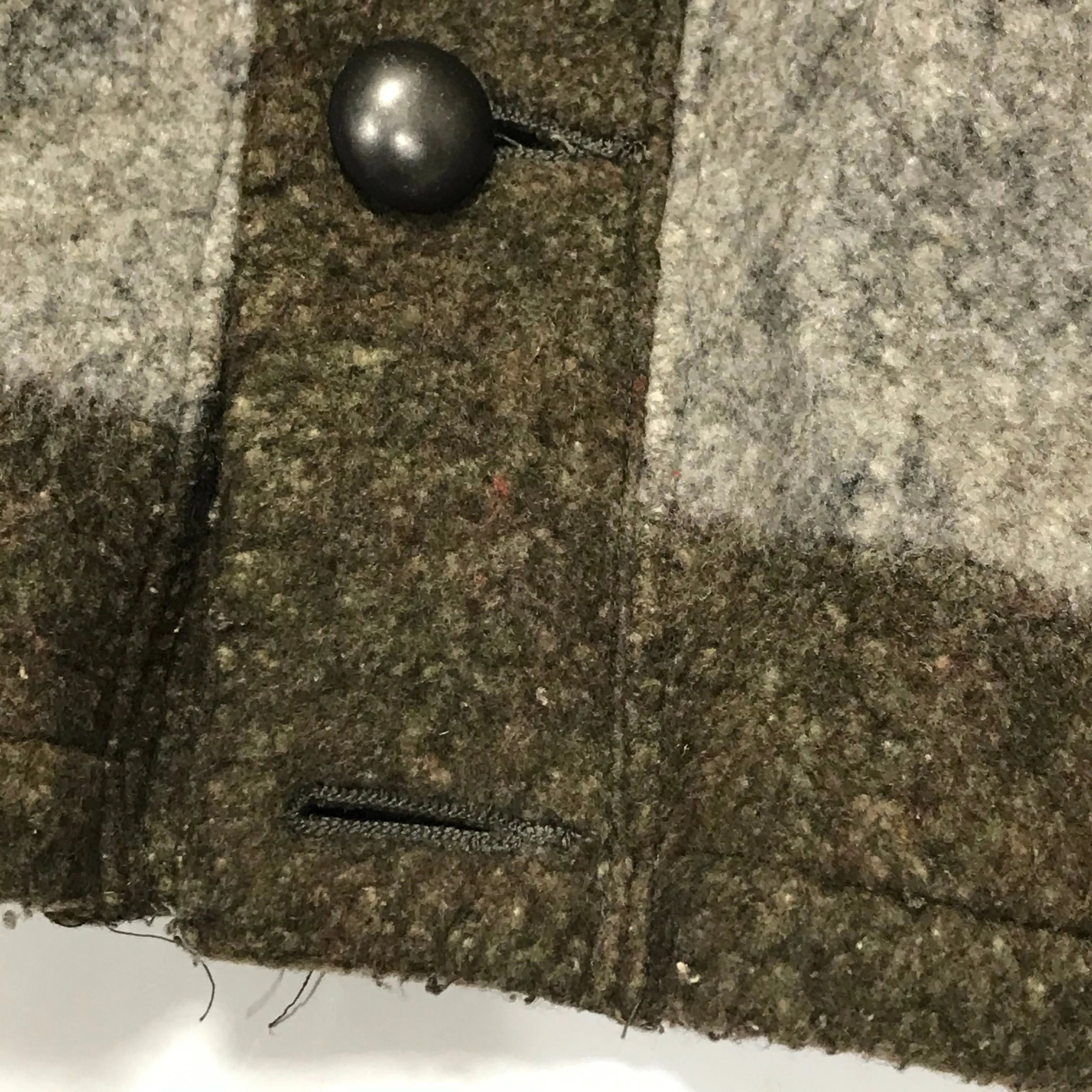 [M] Kapital Fleece Button Front Coat Brown