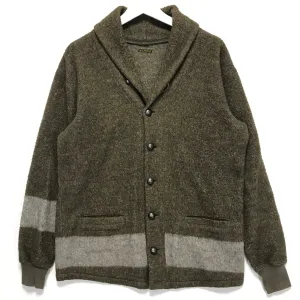 [M] Kapital Fleece Button Front Coat Brown