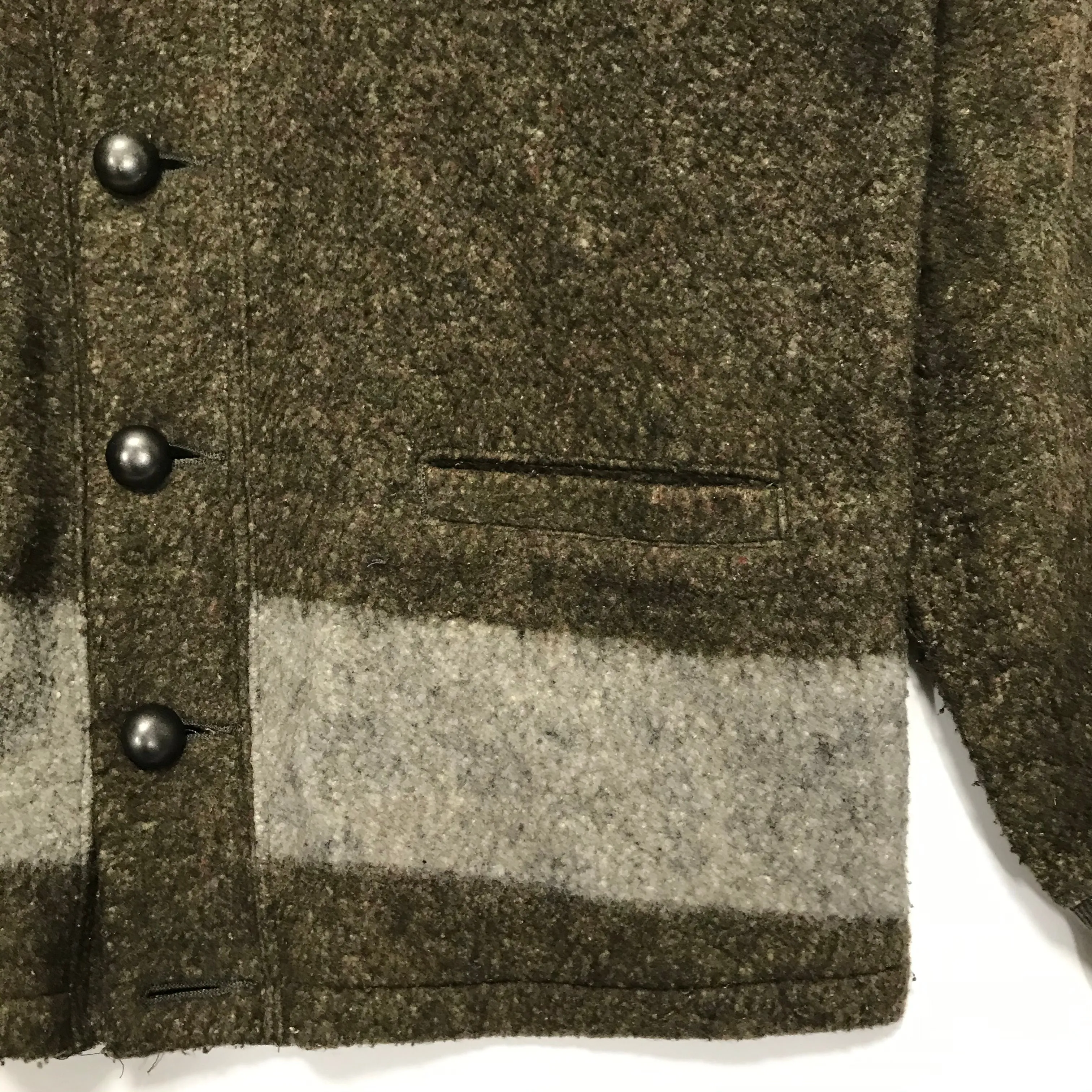 [M] Kapital Fleece Button Front Coat Brown
