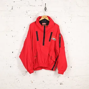 Marlboro Michael Schumacher F1 Fan Club 90s Half Zip Jacket - Red - XL