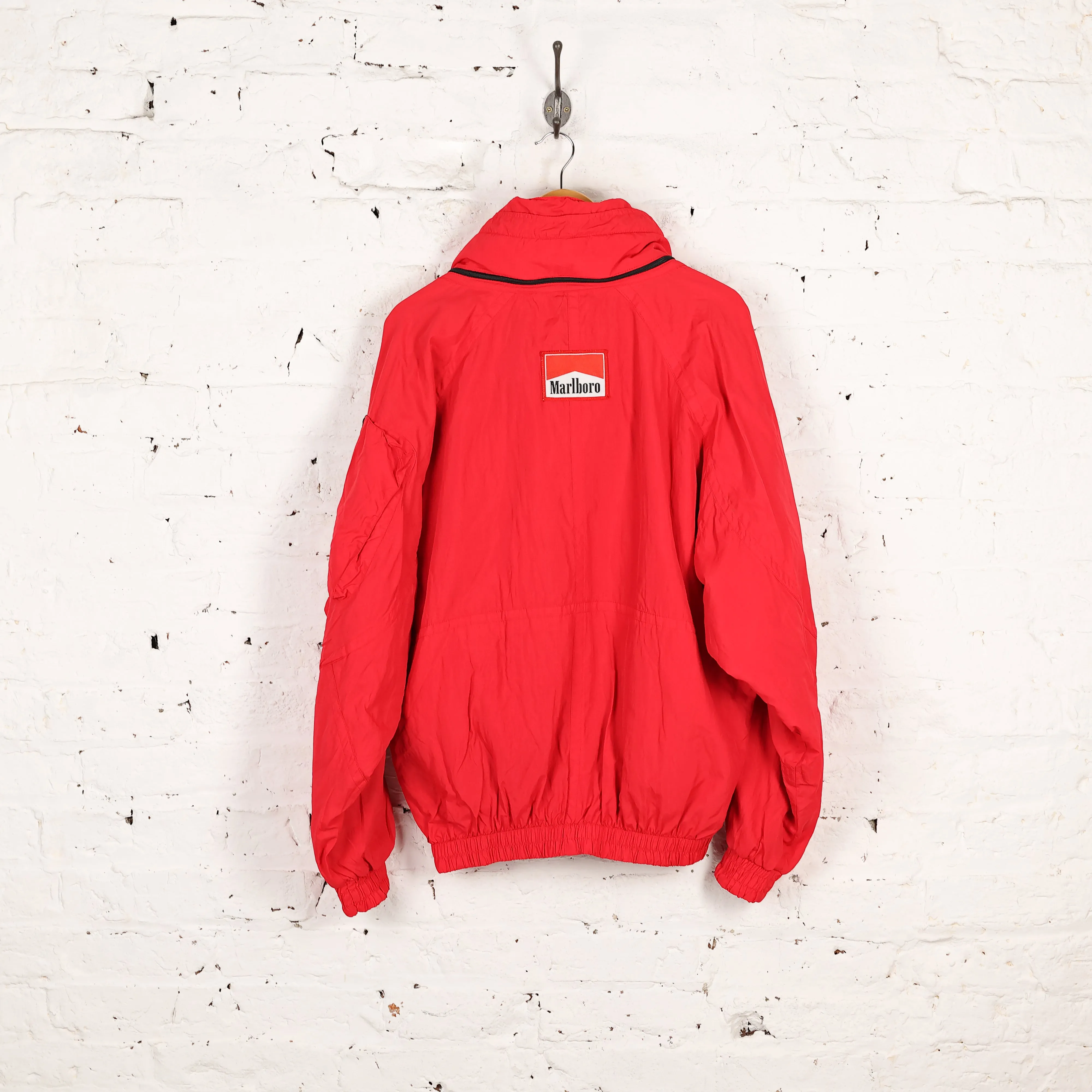 Marlboro Michael Schumacher F1 Fan Club 90s Half Zip Jacket - Red - XL
