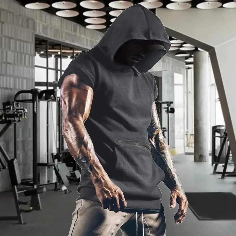 Matteo – Stylish Slim Fit Hooded Vest for Men