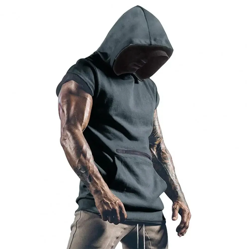 Matteo – Stylish Slim Fit Hooded Vest for Men