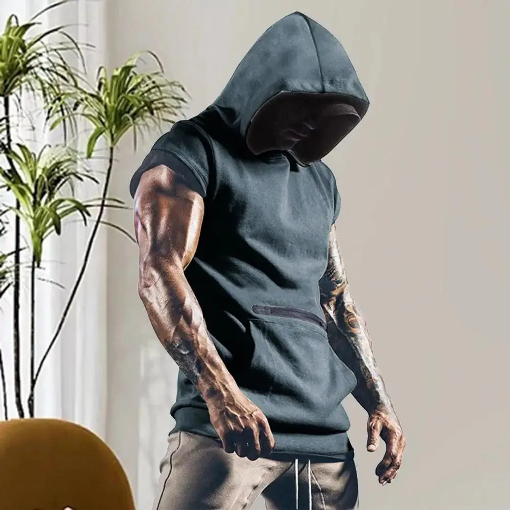 Matteo – Stylish Slim Fit Hooded Vest for Men