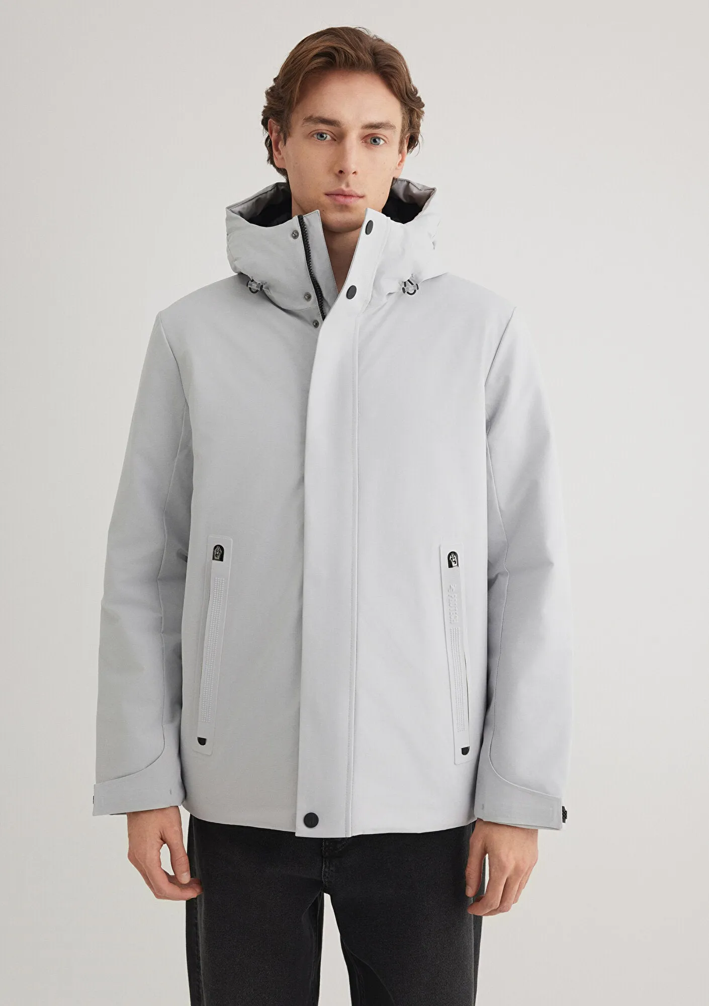 Mavi Pro Hooded Grey Jacket