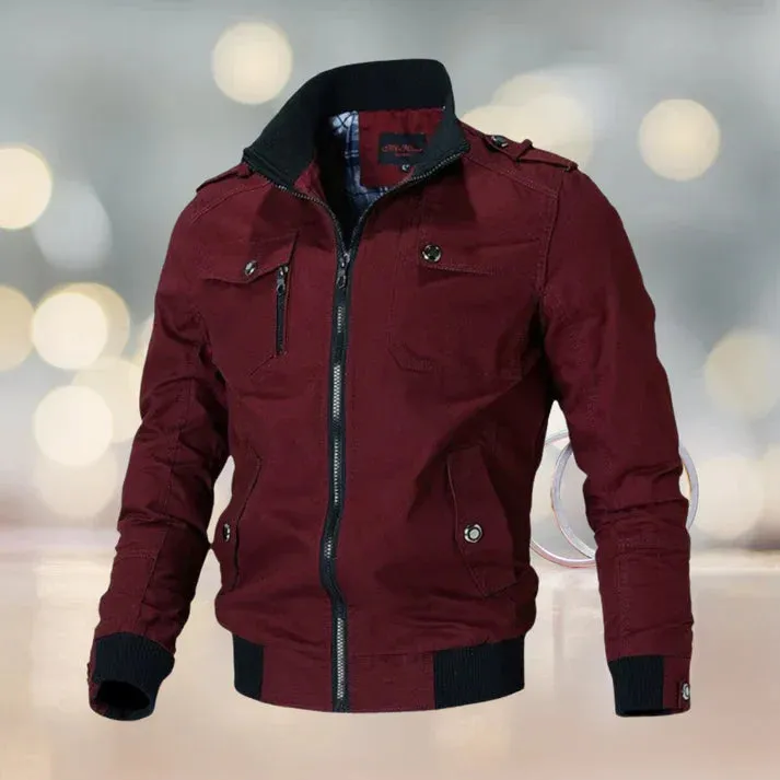 Men's Oliver Bomber Jacket: Stylish Design