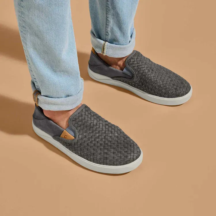MEN'S OLUKAI LAE'AHI LAUHALA | ASH / ASH