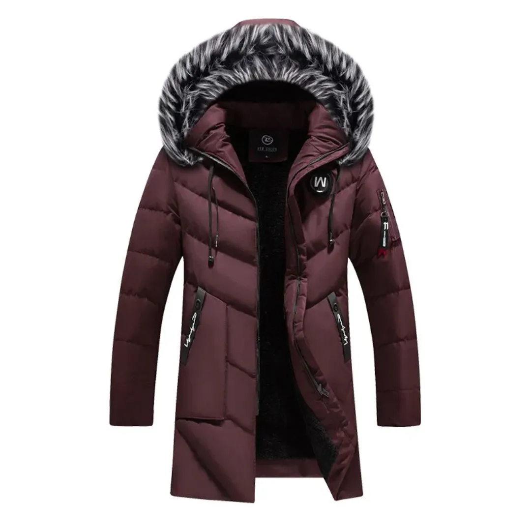 Men's Winter Snow Puffer Parka Jacket | Heated
