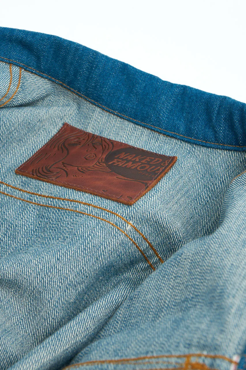 Naked & Famous Denim Jacket Ocean's Edge Selvedge