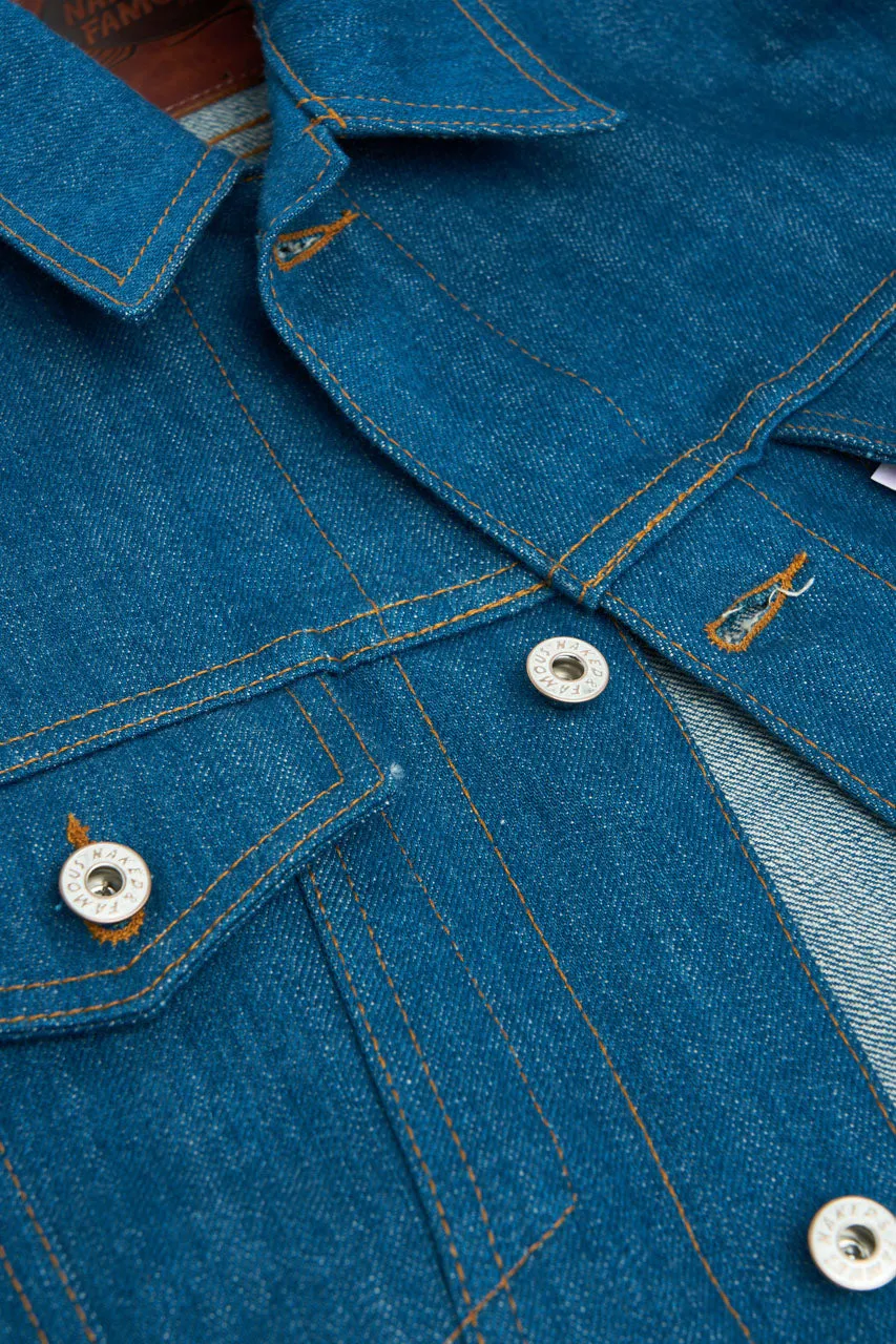 Naked & Famous Denim Jacket Ocean's Edge Selvedge
