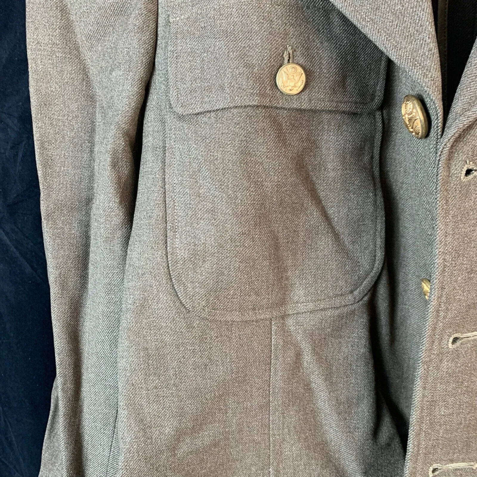 Original WW2 US Army Class A Dress Jacket 1940 - Private Ryan Prop - 39 Regular