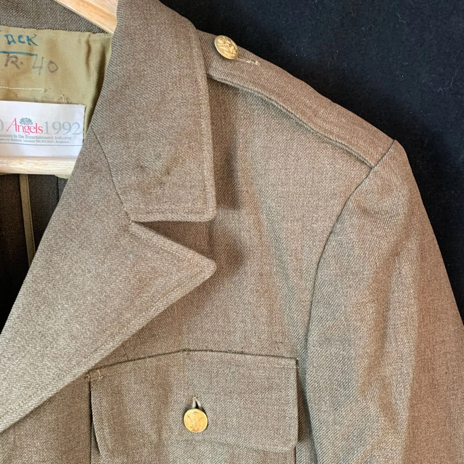 Original WW2 US Army Class A Dress Jacket 1940 - Private Ryan Prop - 39 Regular