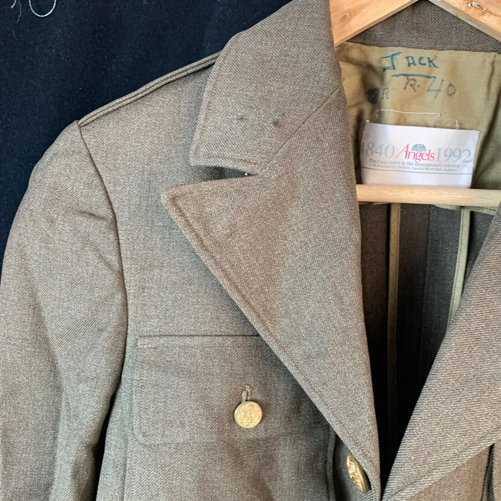 Original WW2 US Army Class A Dress Jacket 1940 - Private Ryan Prop - 39 Regular