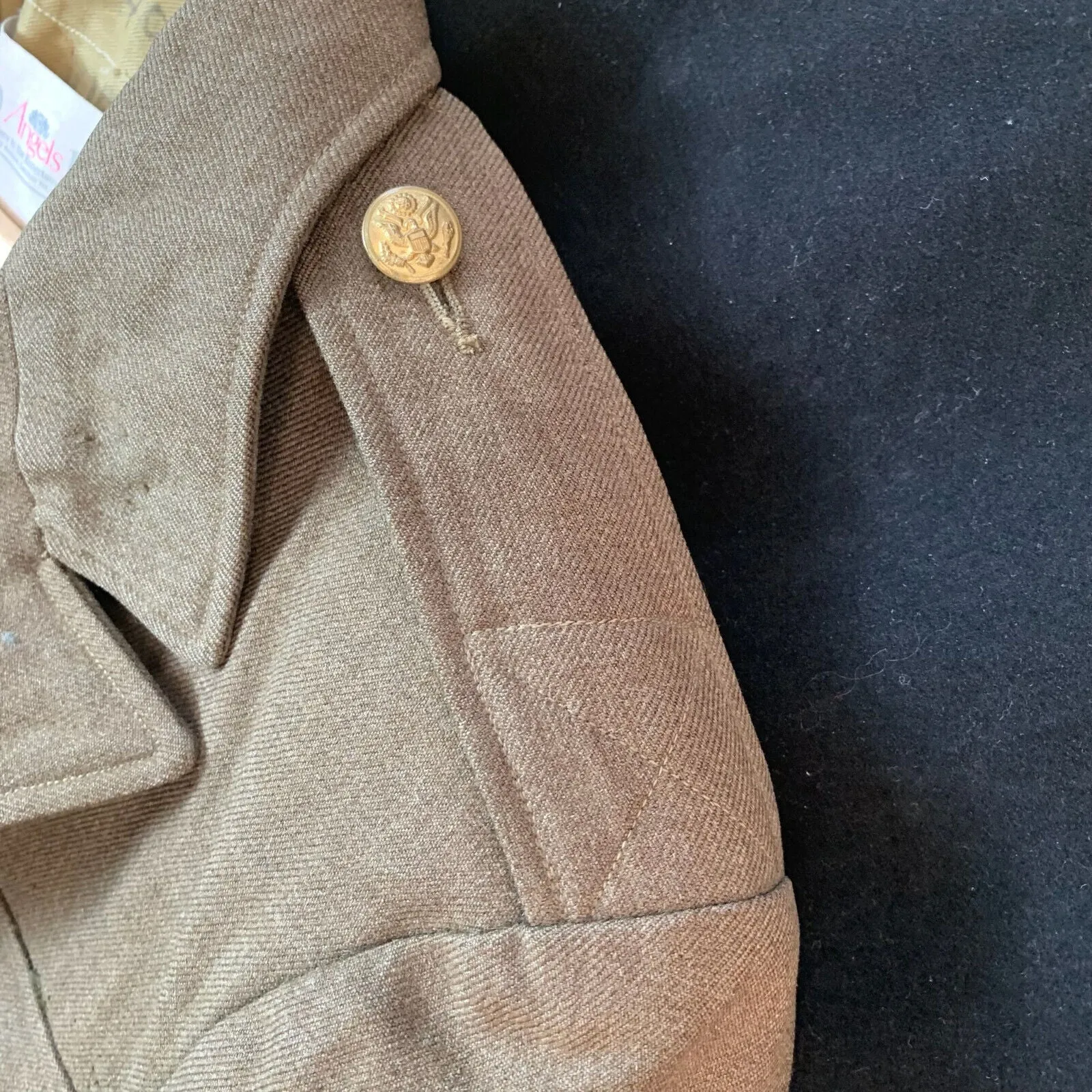 Original WW2 US Army Class A Dress Jacket 1940 - Private Ryan Prop - 39 Regular