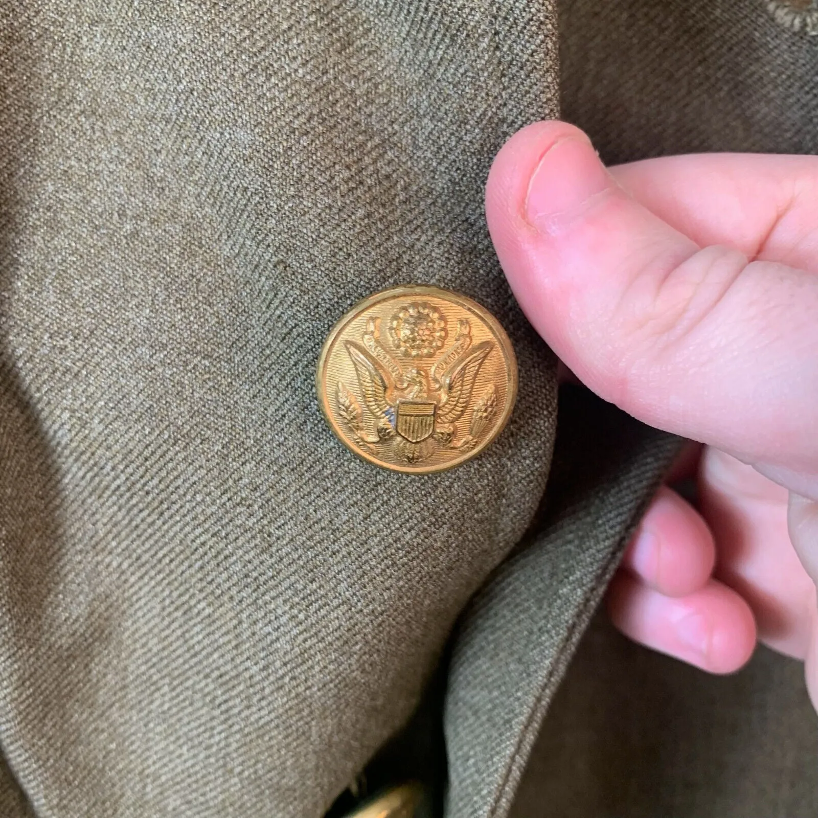 Original WW2 US Army Class A Dress Jacket 1940 - Private Ryan Prop - 39 Regular
