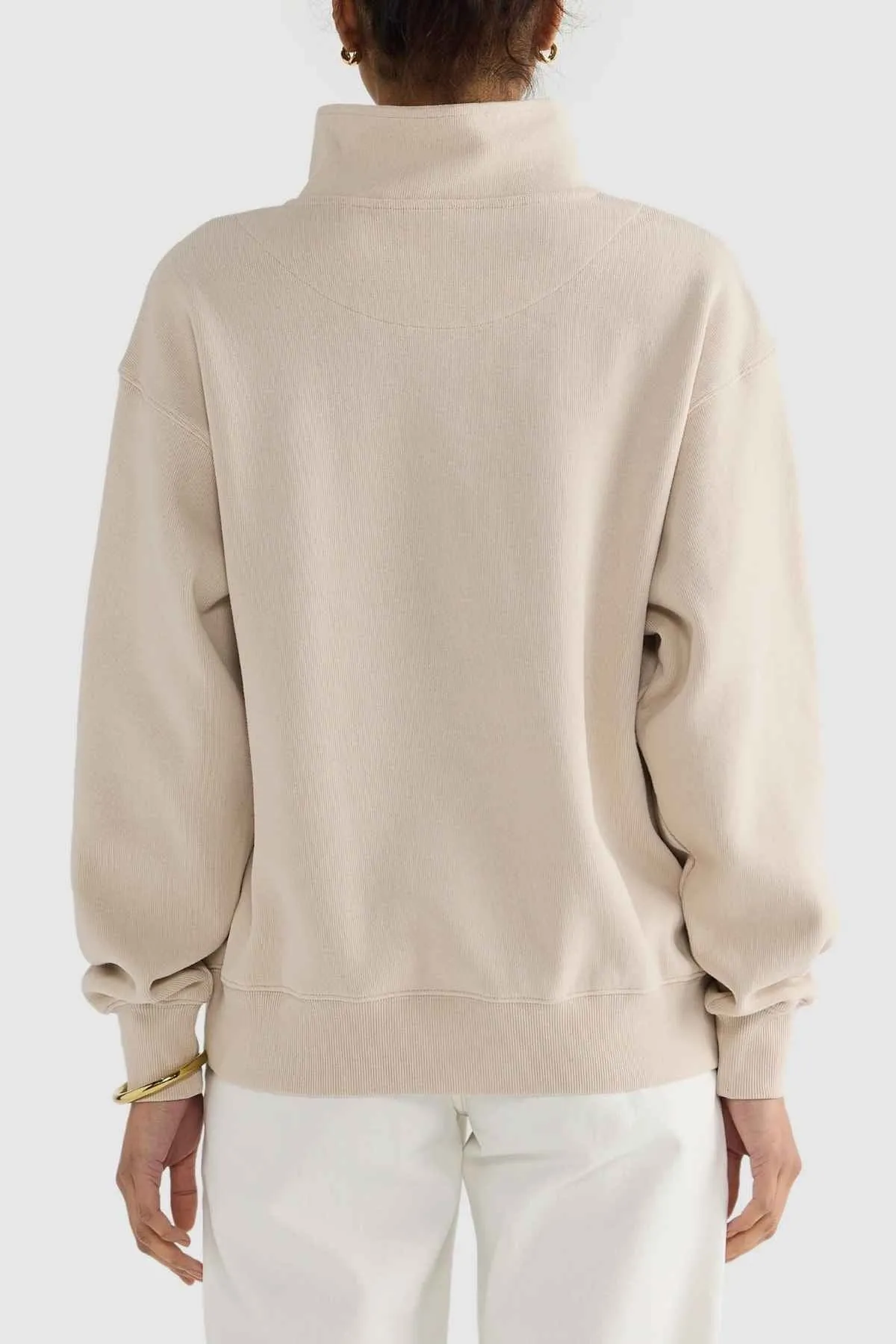 ORTC Ava Ribbed Quarter Zip