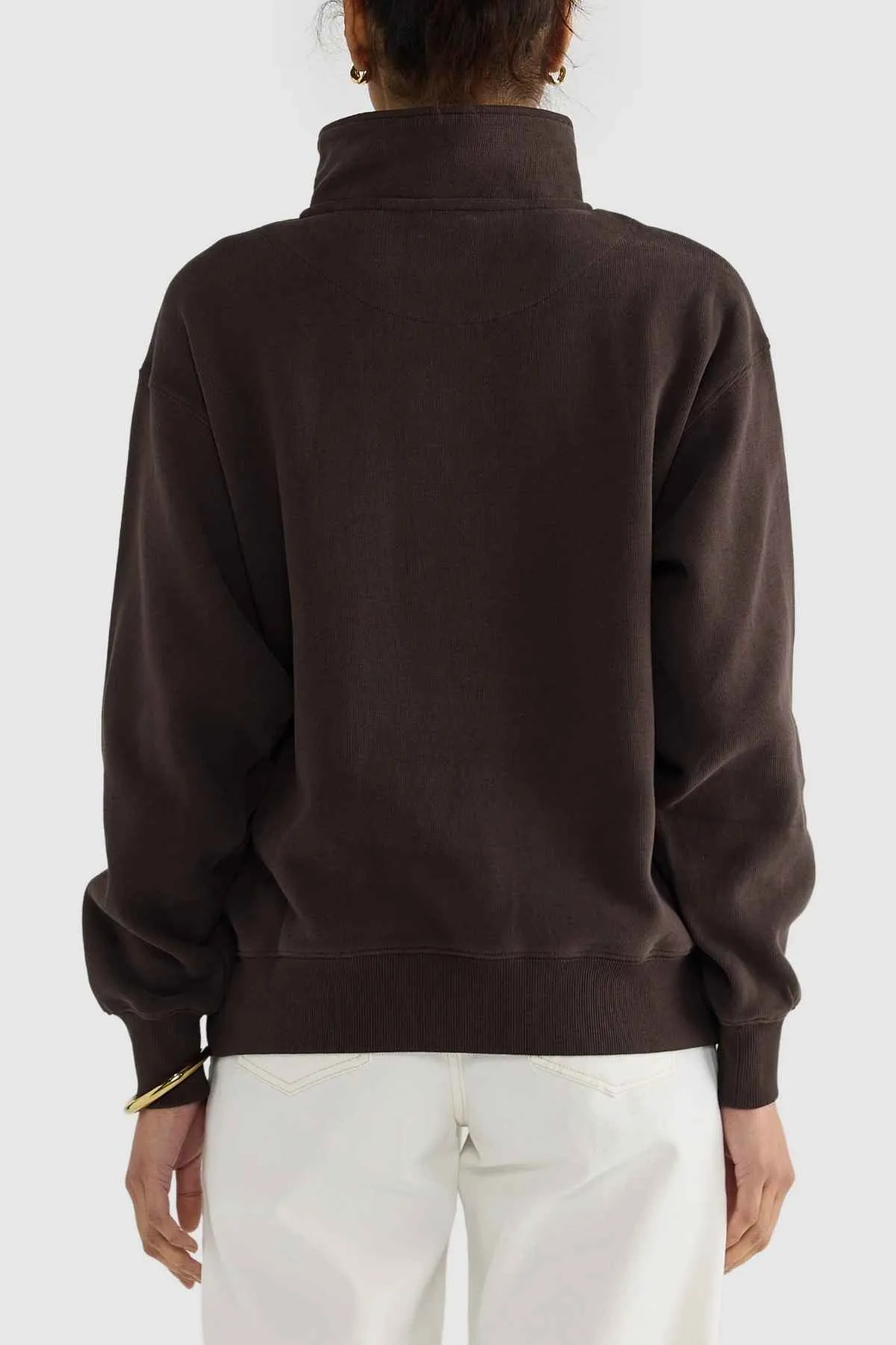 ORTC Ava Ribbed Quarter Zip