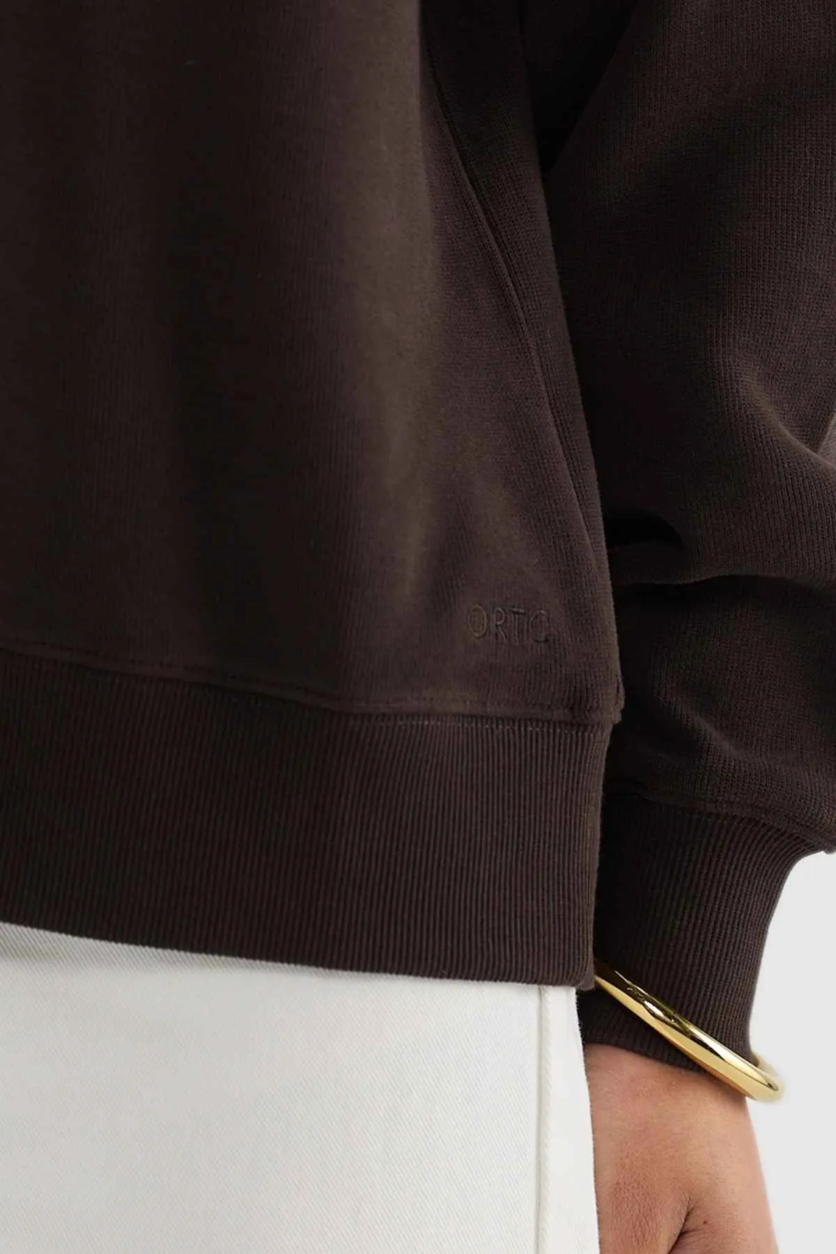 ORTC Ava Ribbed Quarter Zip