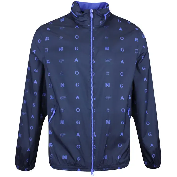 Penguin Printed Hooded Golf Wind Jacket